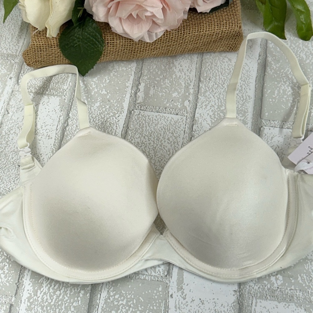 Elegant Cream Underwire Bra